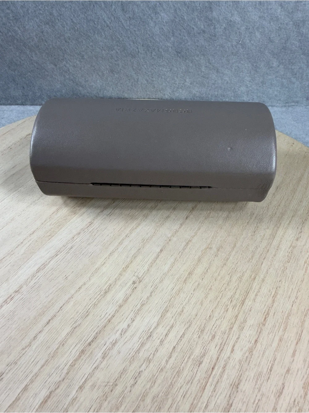 BCBGMaxAzria Brown Sunglasses Case with Matching Cloth